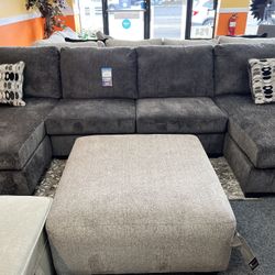 Brand New Double Chaise Sectional