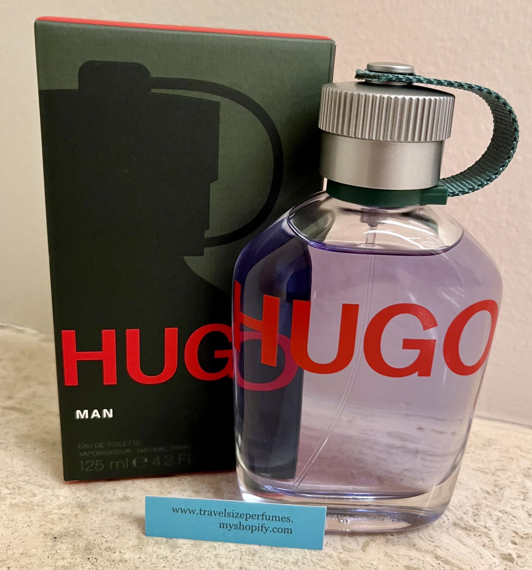 Hugo Man Boss Eau de Toilette 4.2 Fl. Oz. 125 Ml. Spray 