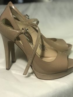 Nine West Peep Toe Straps Heels 👠👠 