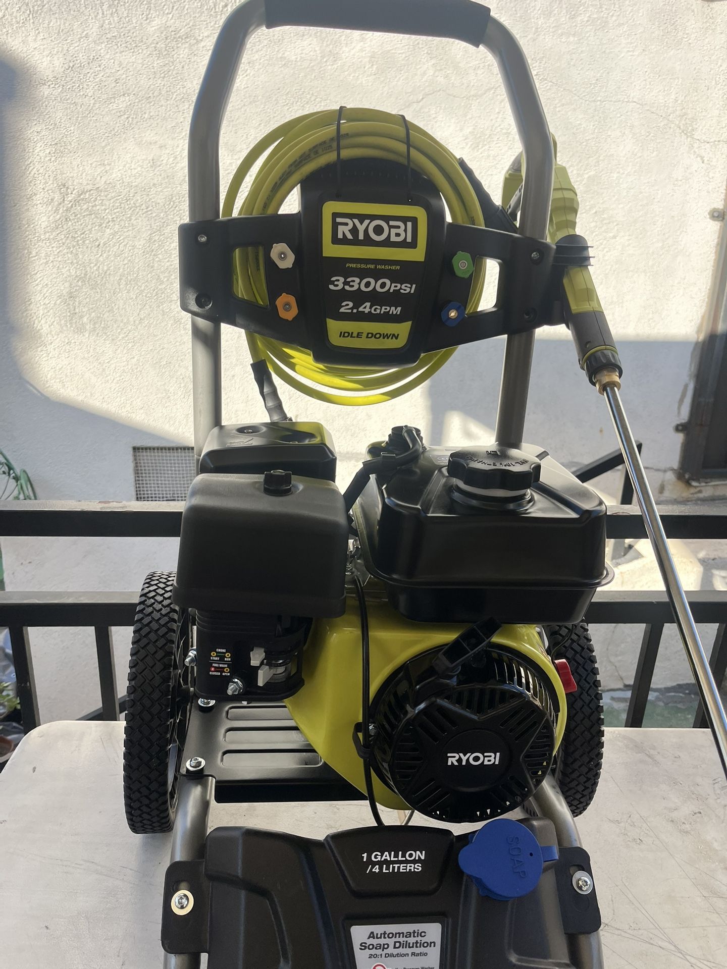 Pressure Washer Ryobi 3300 Psi
