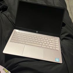 Pink HP Laptop