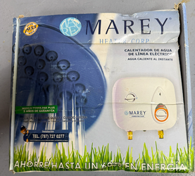 NEW Marey Power Pak Plus Tankless Electric Water Heater