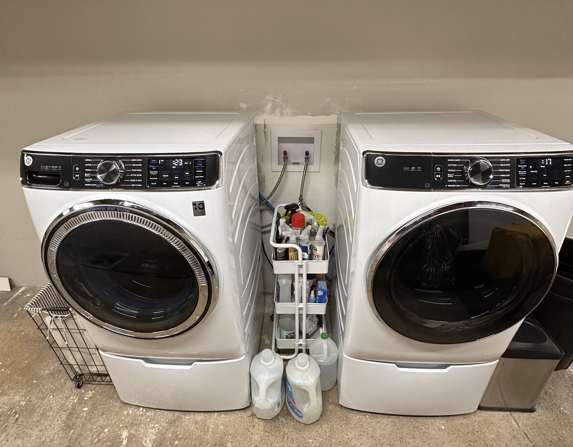 GE washer And Electric Dryer 