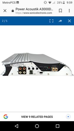 Power acoustik 3000db