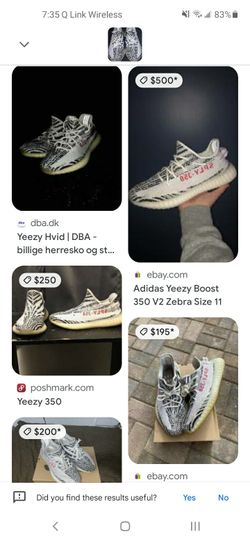 ADIDAS YEEZY 350 V2 Zebra Size 9.5 Only 100 Bucks Price Cut 80.00 for Sale in Tolleson AZ OfferUp