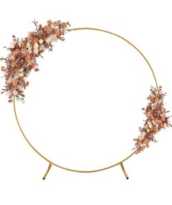NEW 8.2ft GOLD ARCH BALLOON BACKDROP FOR WEDDING BIRTHDAY BABY SHOWER EVENT CELEBRATION