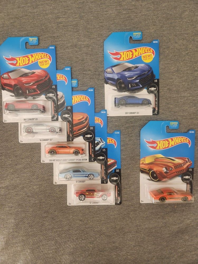 Camaro Hot Wheels Set