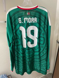 Authentic Mexico Jersey  size XL  #19.  G. Mora  100% authentic   $190