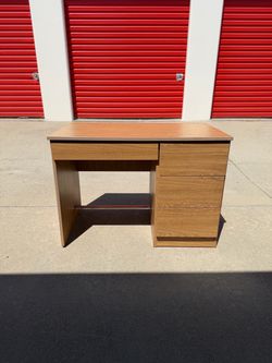 Wood Laminate Student Desk with Drawers
