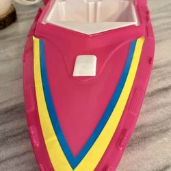 Vintage American Plastic Toys Barbie Speed Boat