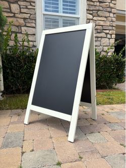 Brand new stand-up chalkboard