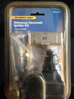 Gas grill electronic starter kit. Fits universally. New in box. Never used.