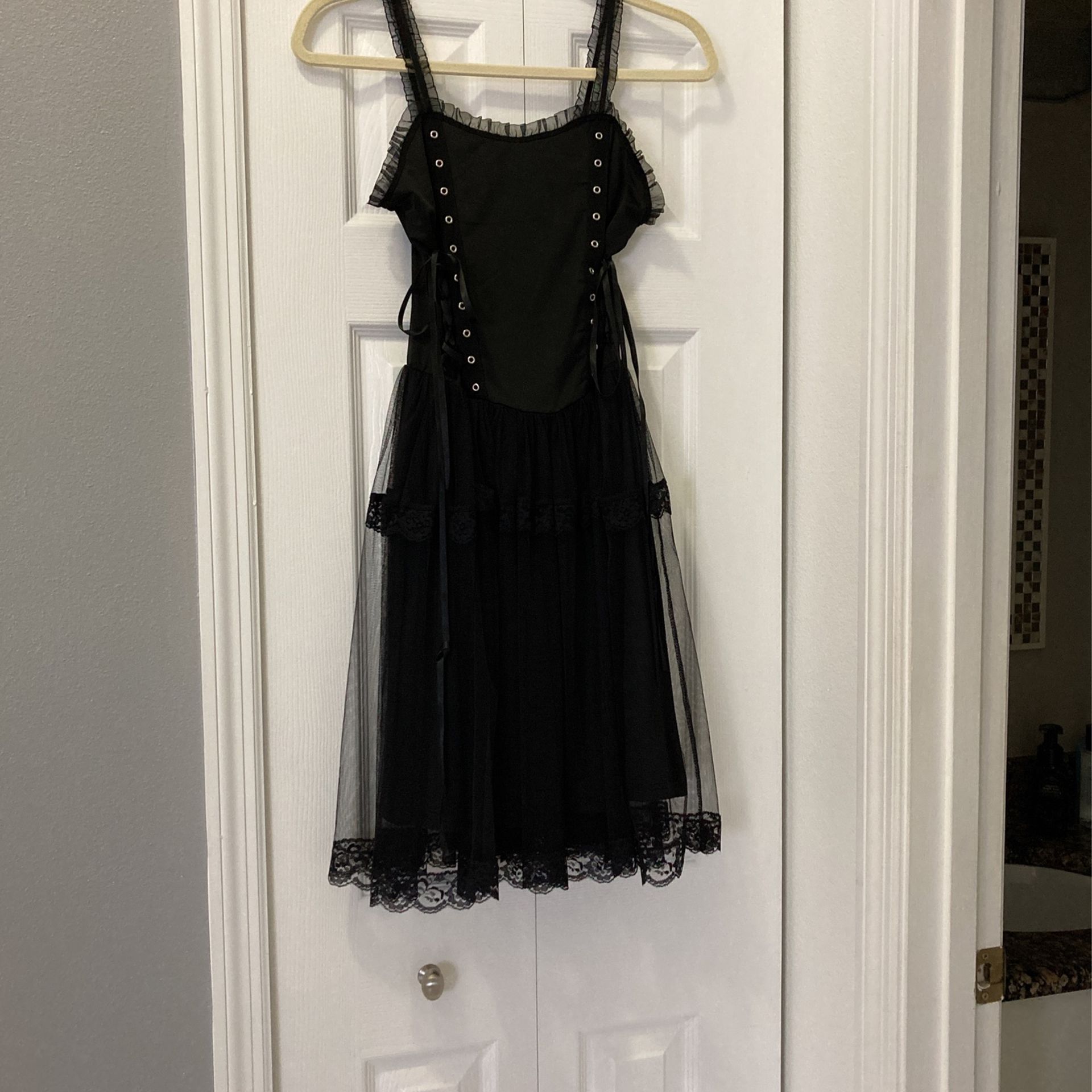 Black Fashion Lace Dress