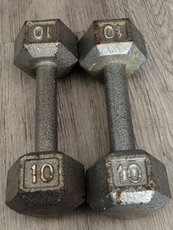 10, 15 & 20 lb Hex Dumbbell Sets – $110 OBO