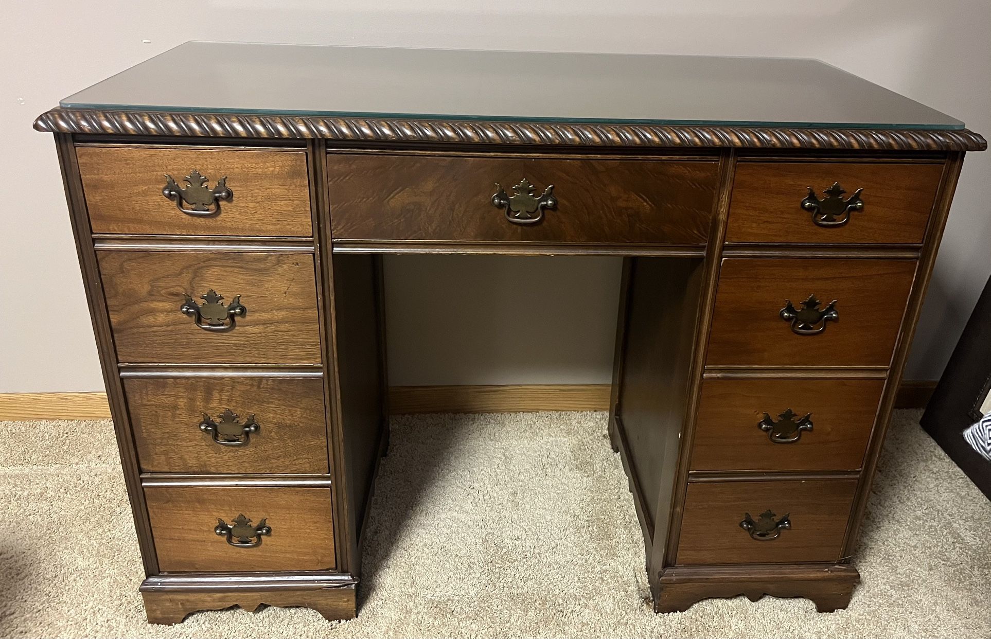 Desk, All Solid Wood