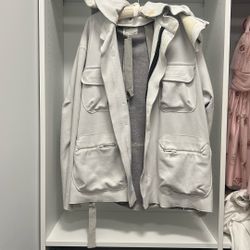 Men’s Helmut Lang White Jacket Size 52 (Italian)