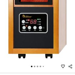 Dr Infrared Heater Portable Space Heater, Original, 1500-Watt, Cherry ...In Excellent Condition 