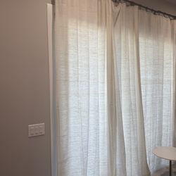 Crate & Barrel Curtains - Four (4) Panels