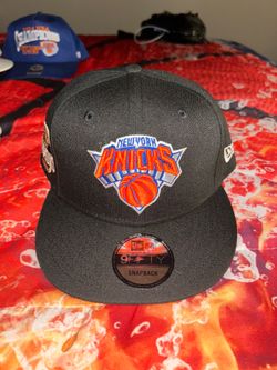 New era  New York Knicks Adjustable Hat black NBA Finals brand new 100%