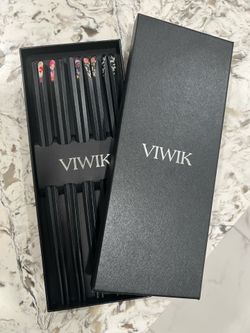 5 PAIR REUSABLE CHOPSTICK SET