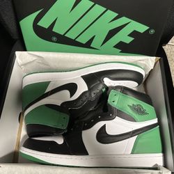 Jordan 1 Lucky Green Sz 12 