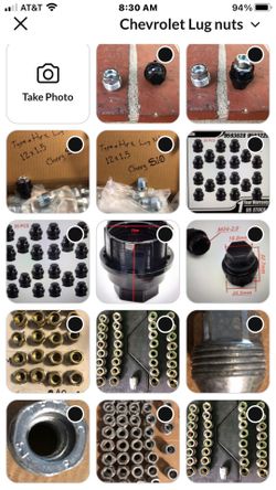 Lug Nuts For Chevrolet, Ford, Dodge Ram And Toyota Vehicles