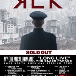 Concert Tickets - My Chemical Romance - Tampa FL 09-13-2025
