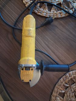 Dewalt angle grinder
