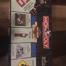 Harley Davidson Collectors Monopoly “Live To Ride Edition”