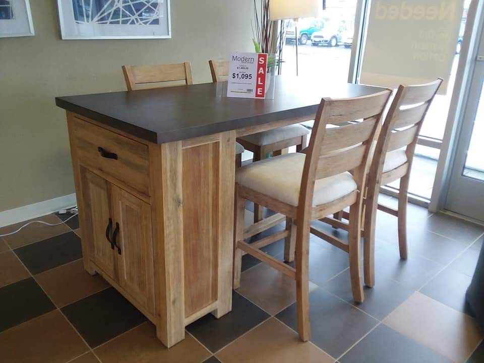 5 piece dining set presented by modern home furniture in Everett