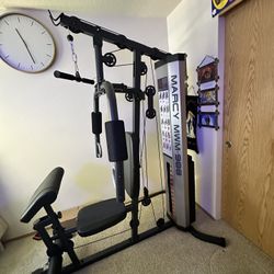 Marcy 150-lb Multifunctional Home Gym Station for Total Body Training MWM-990