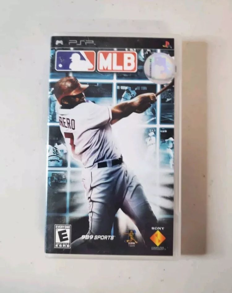 PSP MLB Baseball PlayStation Portable 05 2005 Complete Tested