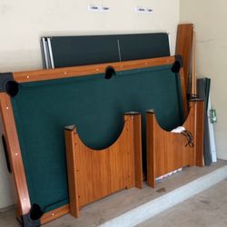 Pool table And ping pong top!