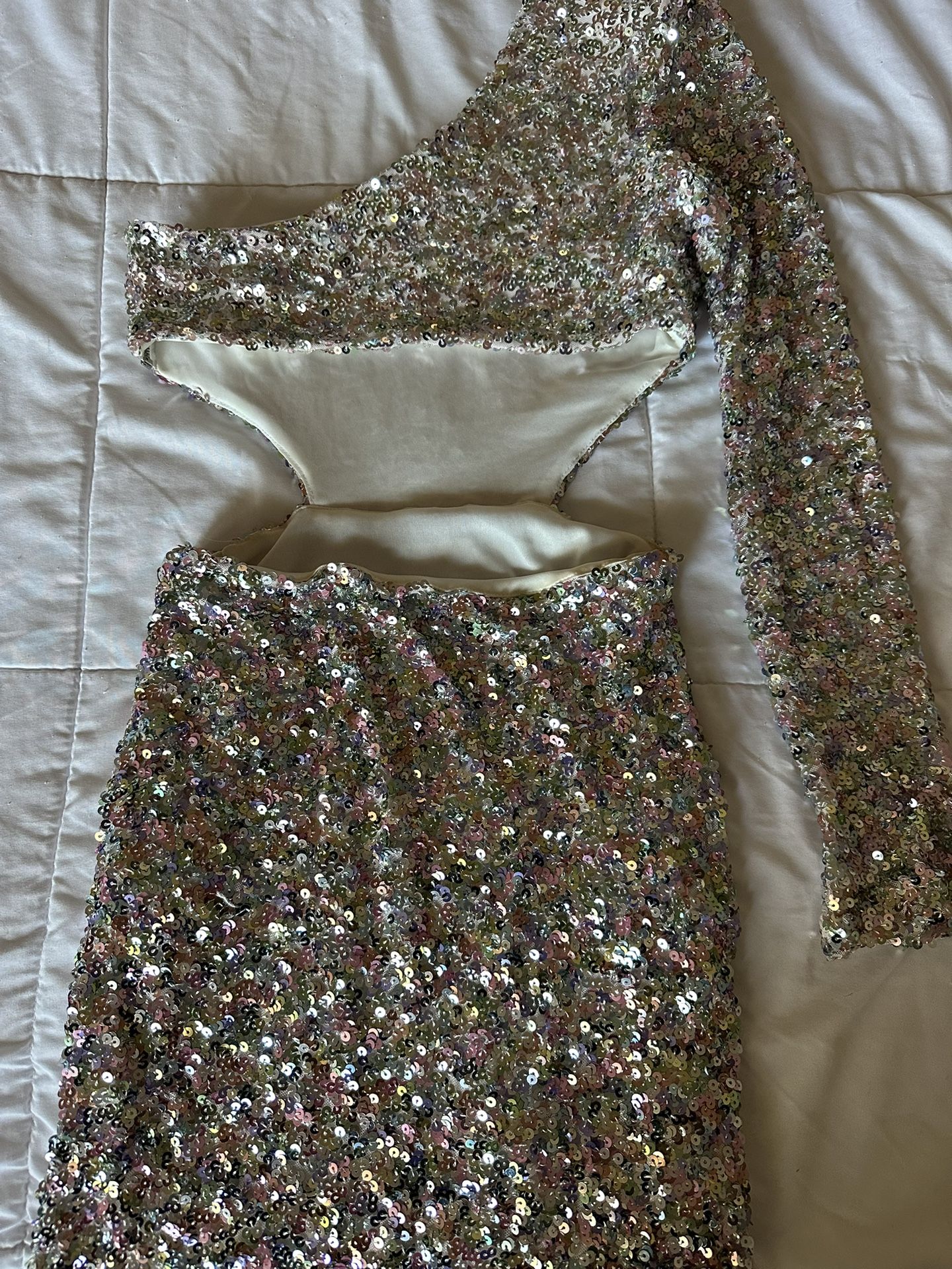 Sequin Dress Mini Dress Size Small