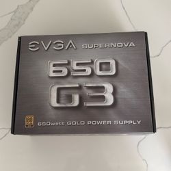 EVGA Power Supply 650 G3 PC Parts New 
