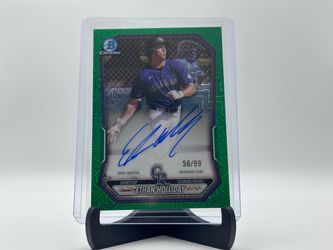 2026 Bowman Ethan Holliday Auto /99 Baseball Card