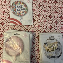 Orbz Happy Birthday Balloons 