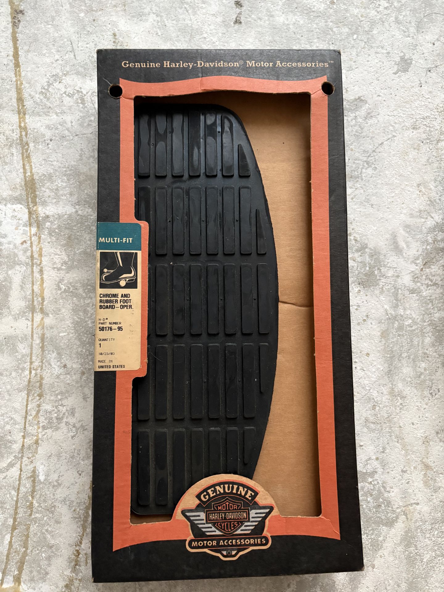 NEW NOS Harley-Davidson Rider Footboard