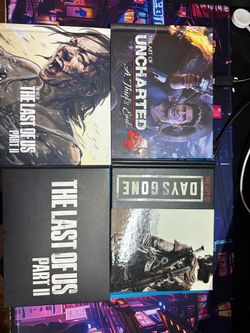 PlayStation Game Art Books Bundle of 3