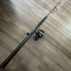 New Penn Battle 6000 Salt Water Fishing Reel. Rod Slightly Used. 