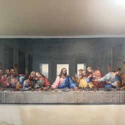 Last Supper by Leonardo da Vinci on canvas