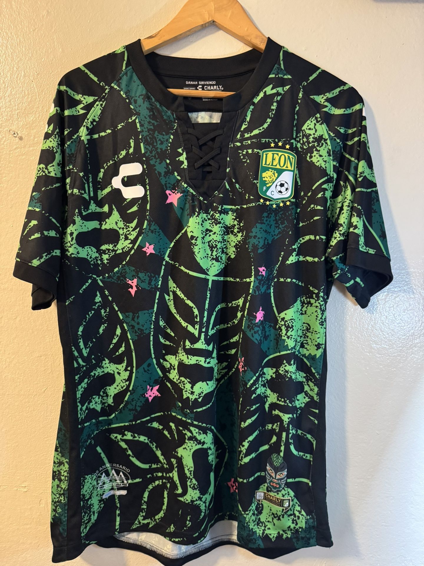 2021-22 Leon Charly Mexico Liga MX Authentic Special Edition Jersey