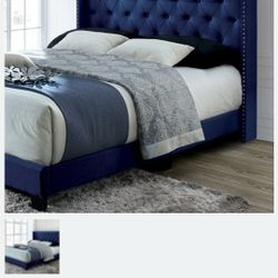 QUEEN BED FRAME MATTRES SOLD SEPARATELY NEW IN BOX BOXSPRING REQUIRED ☎️ 1714586,2564 