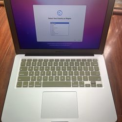 2015 MACBOOK AIR 128GB SSD INTEL i5 CORE 8G RAM COMES WITH CHARGER 