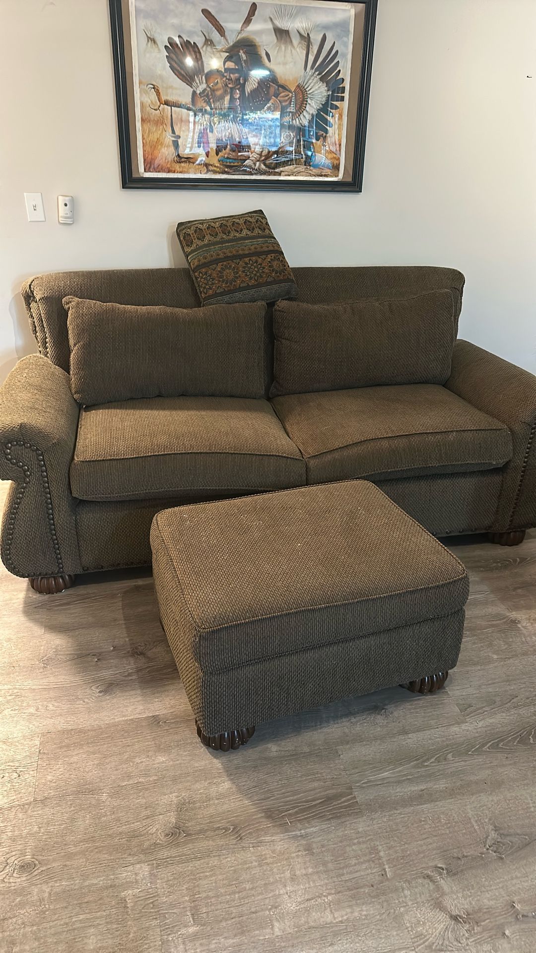 Couch With Ottoman