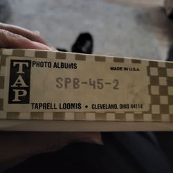 Vintage Taprell Loomis Photo Album SPB-45-2