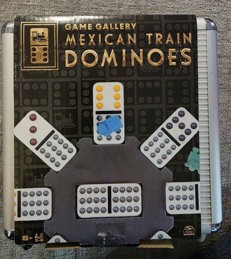 Game Gallery Mexican Train Dominoes Set *New*