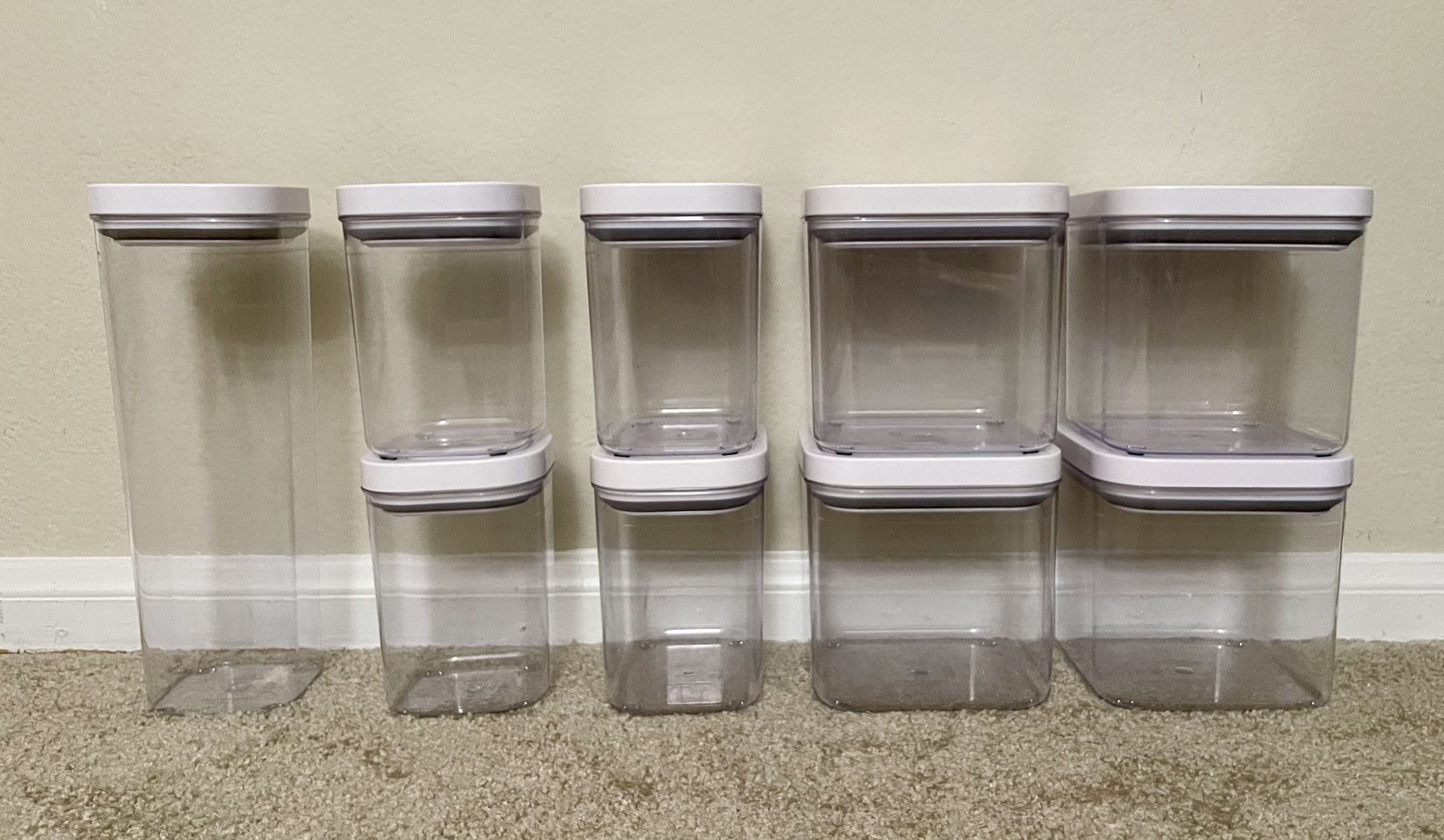 (PENDING PICKUP) FREE OXO POP Storage Containers