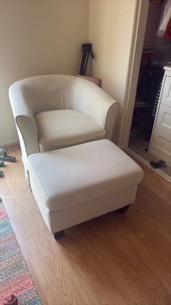 Chair and foot rest