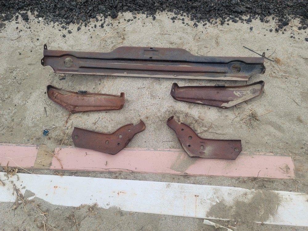 1964 Impala Rear Bumper Brackets 